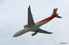 「青空」 IBERIA A330-343 B-LNP 離陸