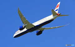 「そらー」 British 787-9 G-ZBKD