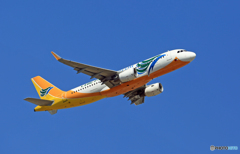 CEBU A320-214 RP-C4104 出発 