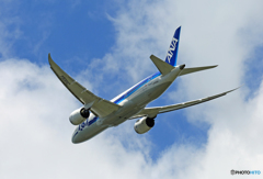 「青い空」が一番 ANA 787-8 JA806A 飛行