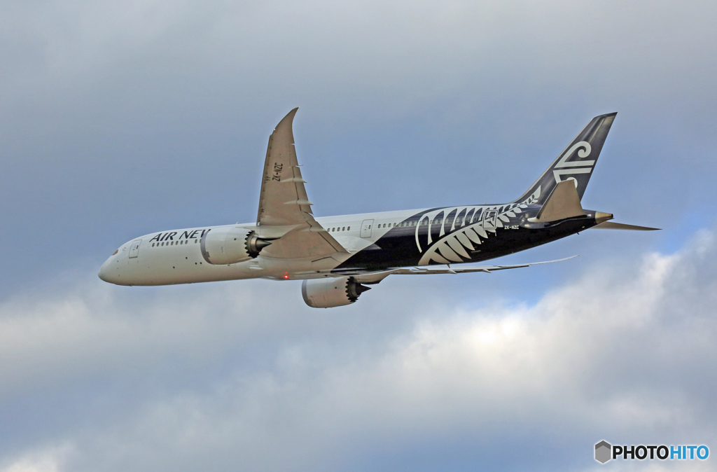 飛び立ち Air New Zealand B787-9 ZK-NZC　	