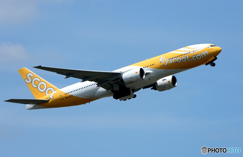 scoot 777-212 飛行　