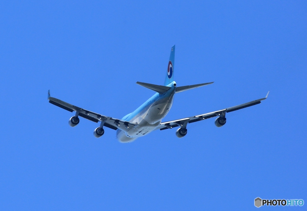KOREAN 747-4B5 HL7601 出発　