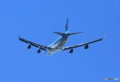 KOREAN 747-4B5 HL7601 出発　
