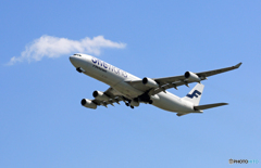飛び立ち FINNAIR A340-313 OH-LQE