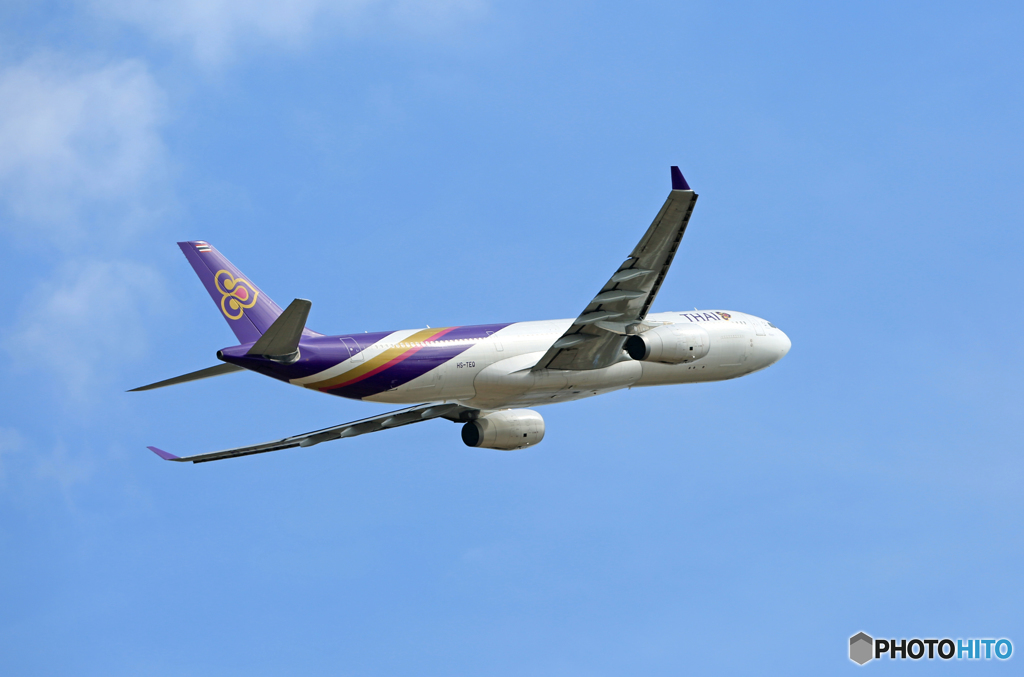 飛行 Thai A330-343 HS-TEQ