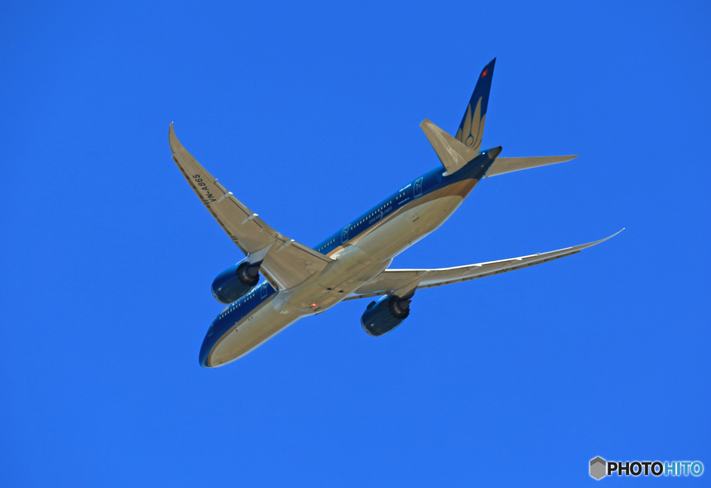 「青い空」が一番 Vietnam 787-9 VN-A866