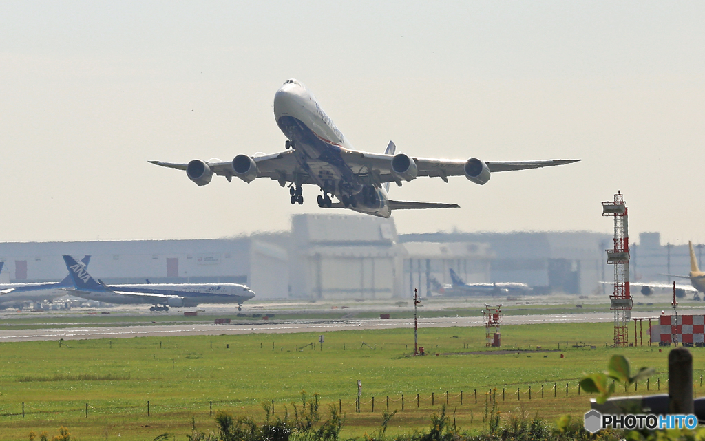 出発NCA 747-8KZF JA15KZ/ジャンボ保存委員会 