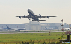 出発NCA 747-8KZF JA15KZ/ジャンボ保存委員会 