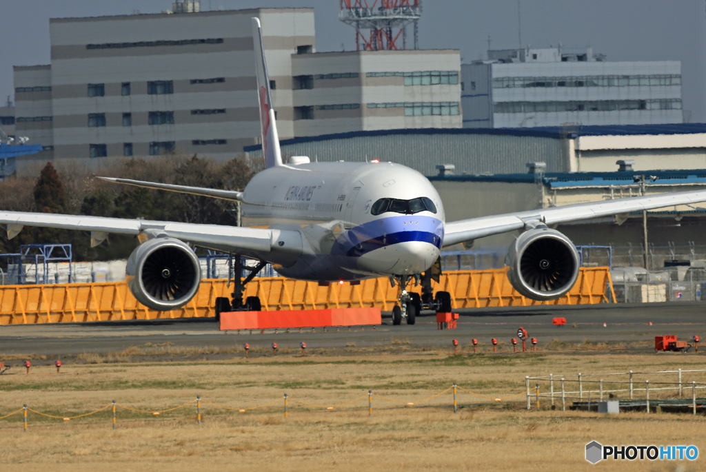 「ぶるー」 CHINA A350-900 B-18906 出発