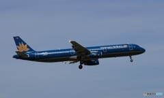 vietnam A321-231 到着　