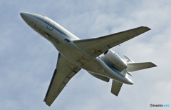 Private:Dassault Falcon 2000EX N310U 出発 