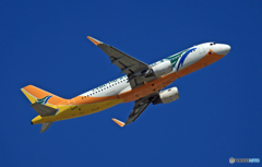 飛び立ち　CEBU A320-214 RP-C3276