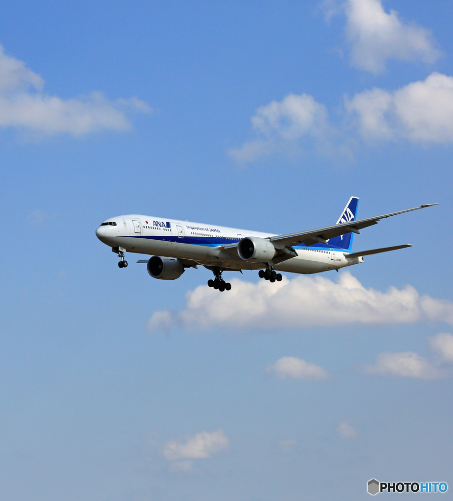 「青い空」が一番ANA 777-381 JA788A