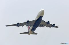 離陸 DLTA 747-400 N662US