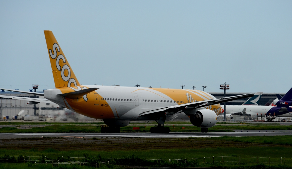 出発（138）flyscoot 777-212ER