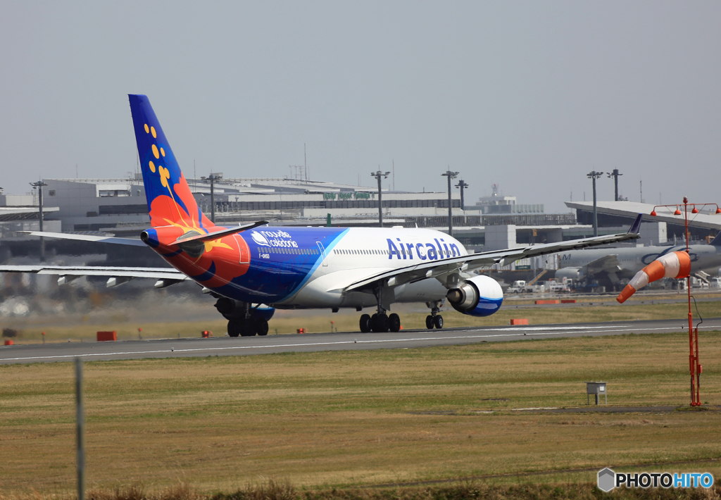 「青空」 Air Calin A330-202 F-OHSD 出発