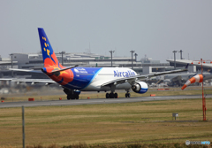 「青空」 Air Calin A330-202 F-OHSD 出発 「青空」 Air Calin A330-202 F-OHSD 出発