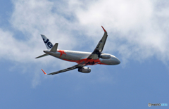 Jetstar A320-232 JA08JJ 離陸 