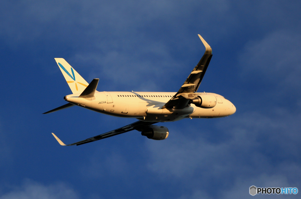 出発　Vanilia A330-223