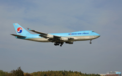 Korean Cargo 747-400F HL7400 到着 