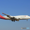 到着Asiana Cargo 747-400F HL7415ジャンボ保存委員会 