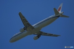 離陸　Air China A321-200