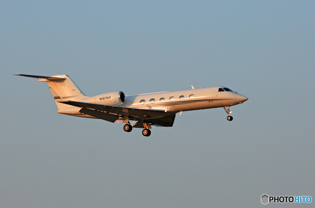 アメリカ個人所有Gulfstream Aero.G350/G450 N167AD