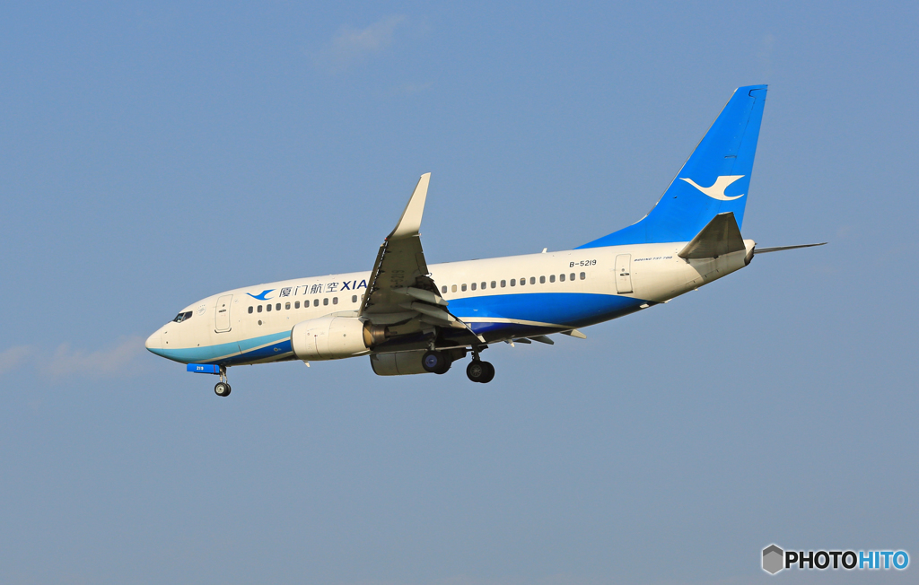 「空色」 厦門 737-700 B-5219