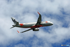 飛び立ち Jetstar A320-232 JA12JJ
