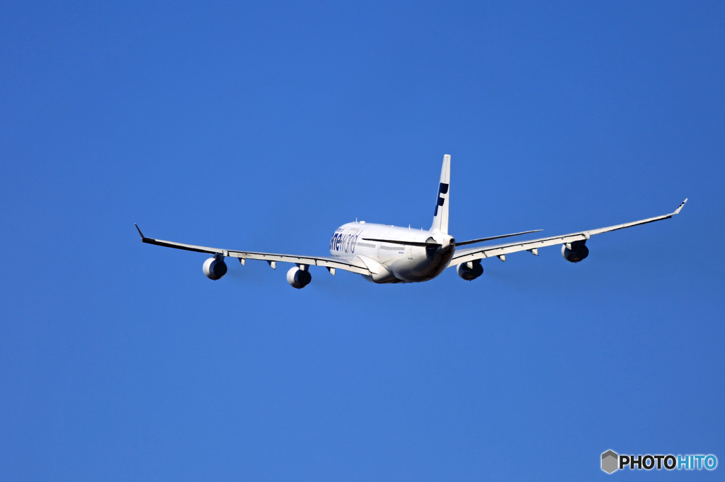 「そらー」 ☀Finnair A340-313 OH-LQE