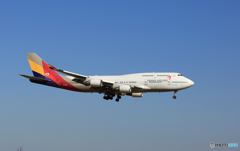 ☀Asiana 747-400着陸HL7418ジャンボ保存委員会