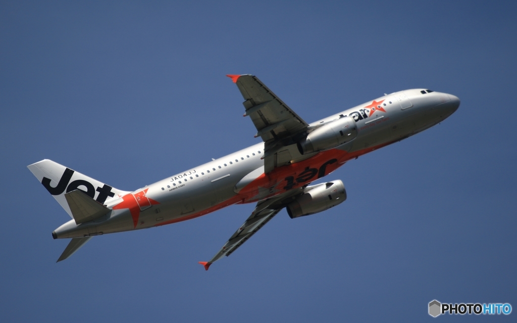 離陸 Jetstar A320-232