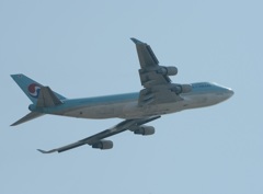 KOREAN 747-4B5F 離陸