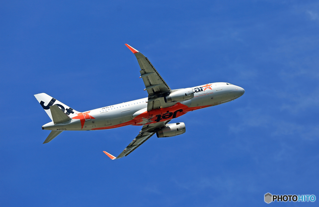 出発 JETSTAR A320-232 JA15JJ