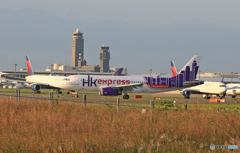 「青い空」 Hk Express A320-232 B-LCE