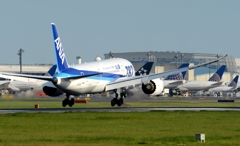 着陸（71）ANA 787-8