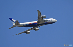 NCA 747-8KZF JA16KZ 離陸 