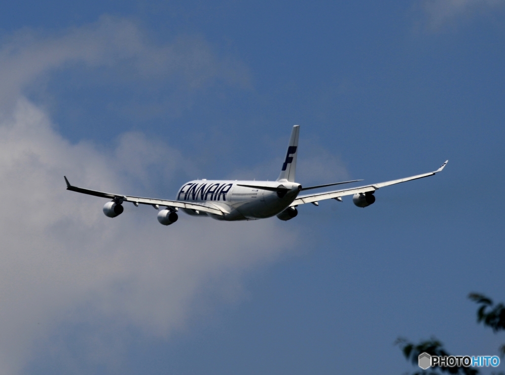 FINNAIR A340-313 離陸　