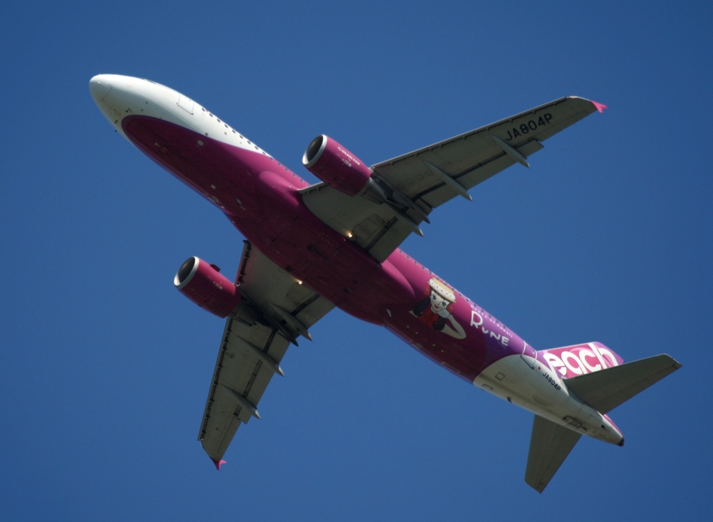 peach A320-200 出発　