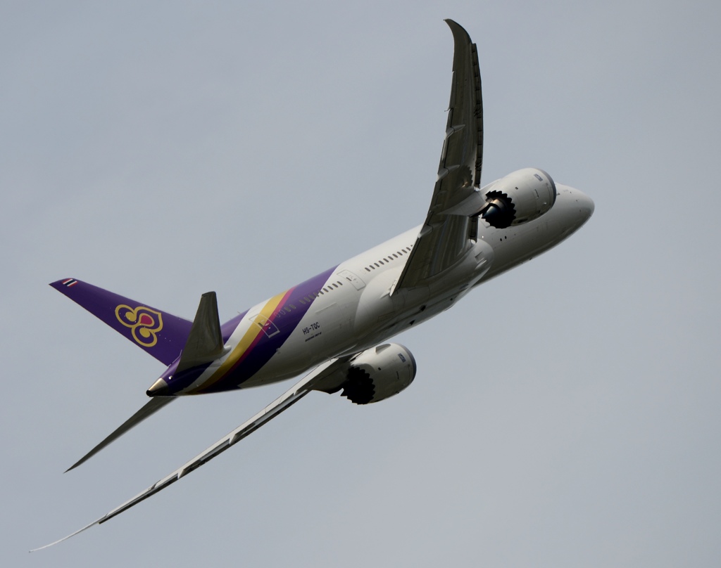 Thai 787-8 飛行　