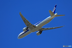 「SKY」 ANA 777-381 JA732A出発