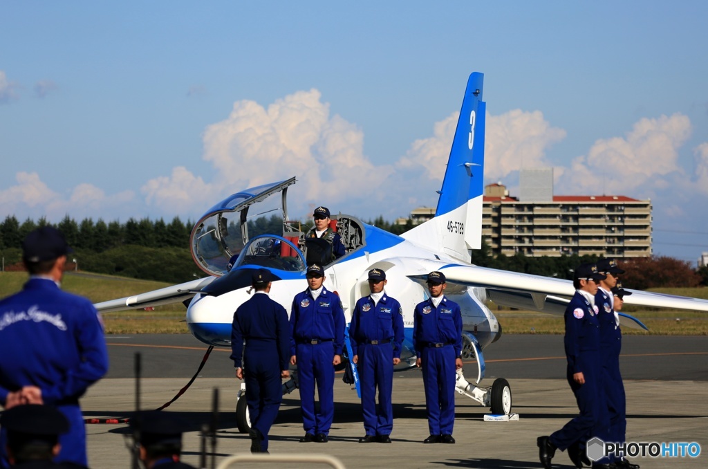 ☮休憩タイム（260）✈ブルーインパルス・搭乗開始セレモニー
