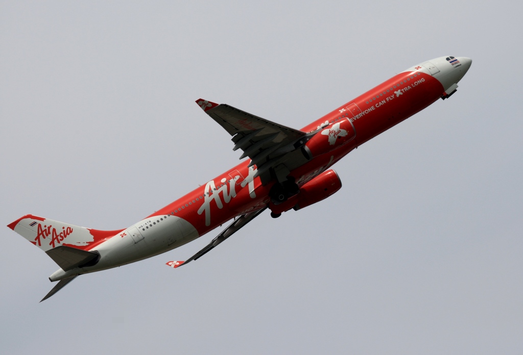 Air Asia A330-300 飛行　