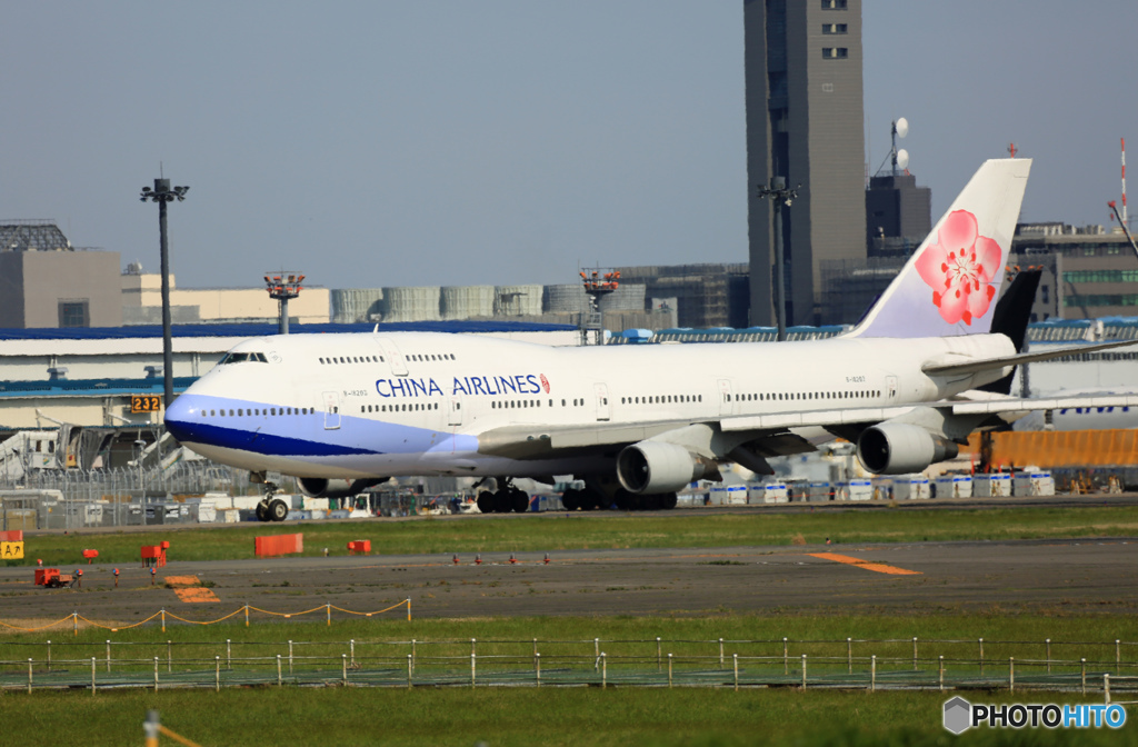 CHINA 747-400 B-18203 離陸