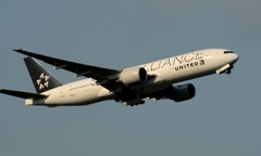 離陸(190)UNITED 777-200ER 離陸(190)UNITED 777-200ER