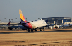 「出発」ジャンボ保存委員会ASIANA 747-400F HL7415