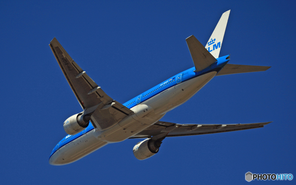 離陸 KLM 777-206 PH-BQP