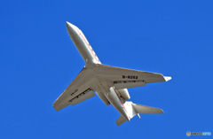 BAA Galustrem G450 B-8252 飛び立ち　