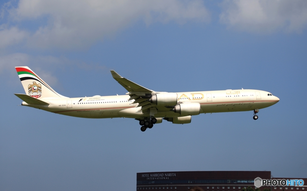 ✈ETIHAD A340-541 A6-EHA✈